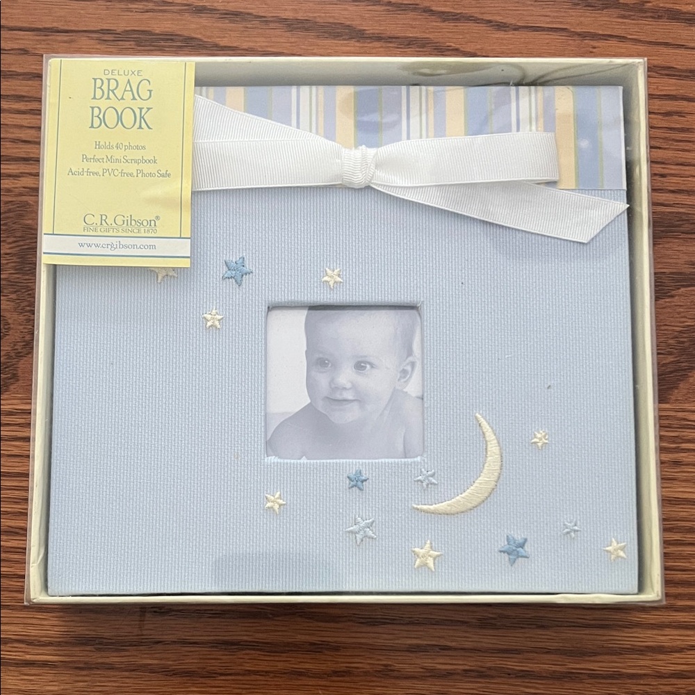 Gibson Deluxe Brag Book in Light Blue